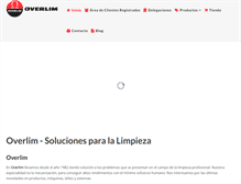 Tablet Screenshot of overlim.com